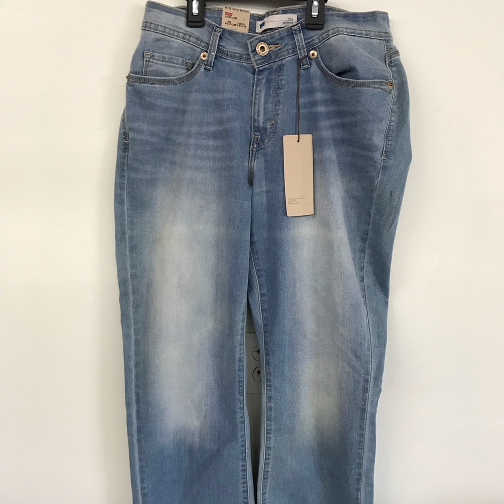 Levi’s 529 Curvy Bootcut Jeans Faded